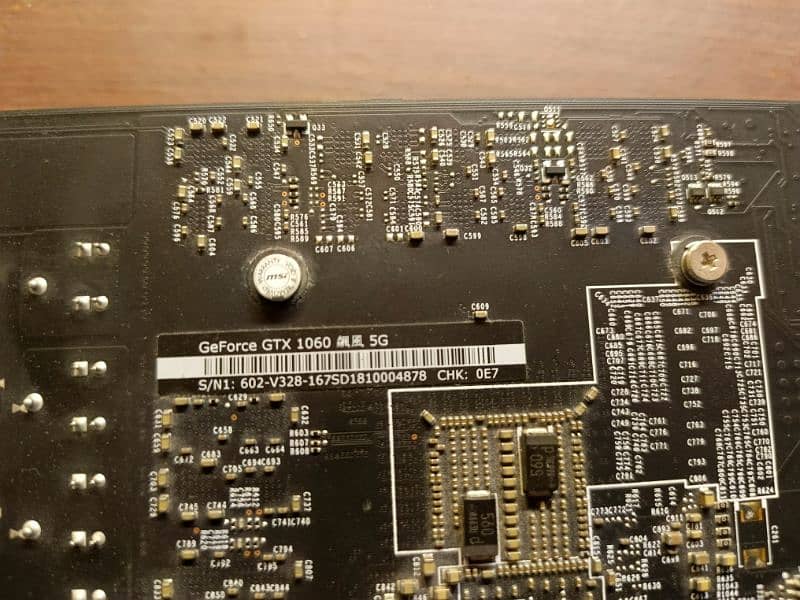 MSI GTX 1060 5GB AIR EDITION 1