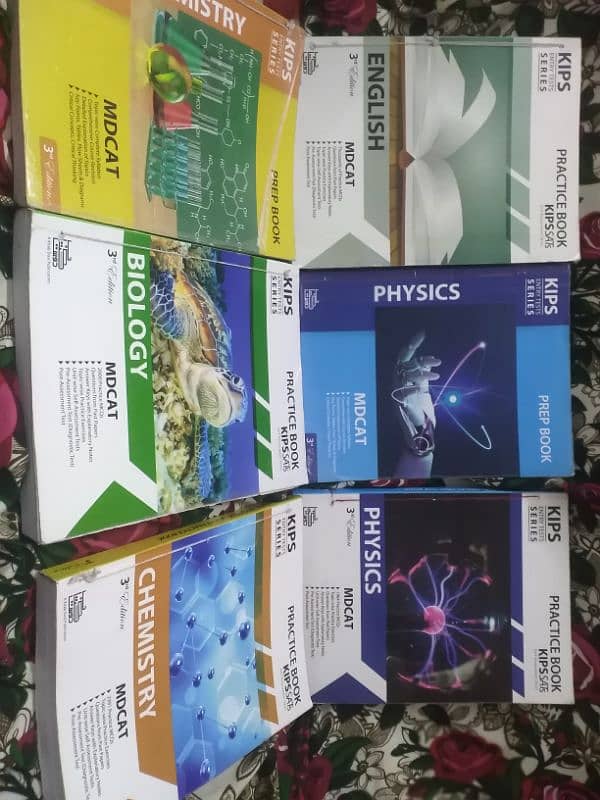kips mdcat books and practice books latest addition total 10 books 0