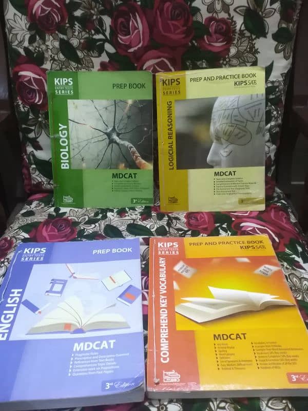 kips mdcat books and practice books latest addition total 10 books 1