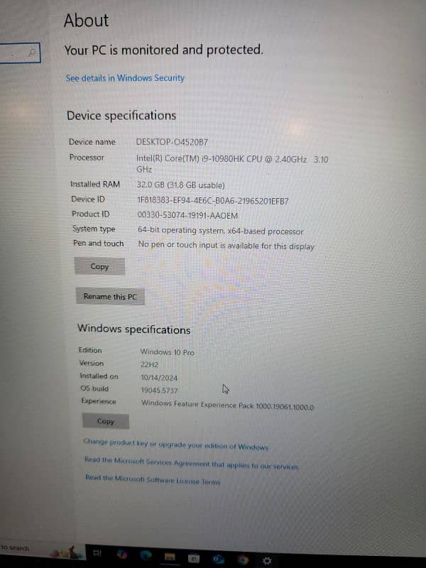 Alienware m17 R3 –Ci9 10th Gen | 32GB RAM | RTX 2080 Super 8GB | 144Hz 6