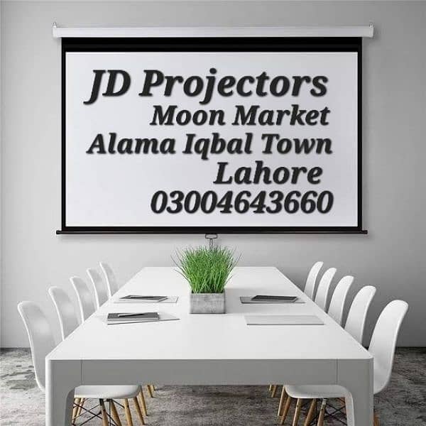 High Quality Projectors On Rental available 7