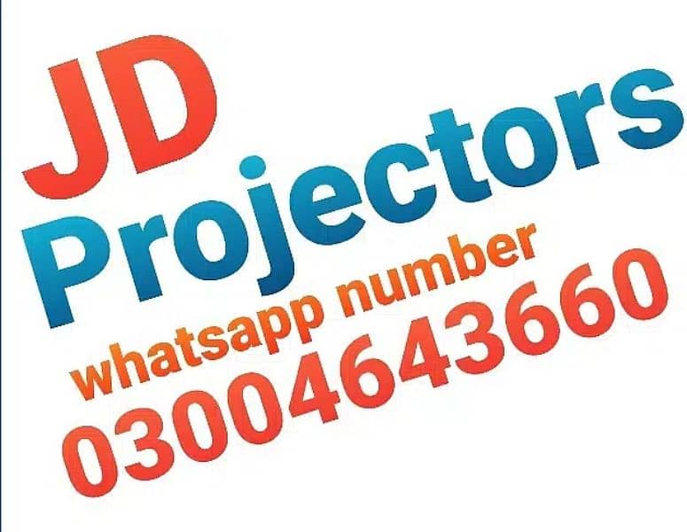 High Quality Projectors On Rental available 8