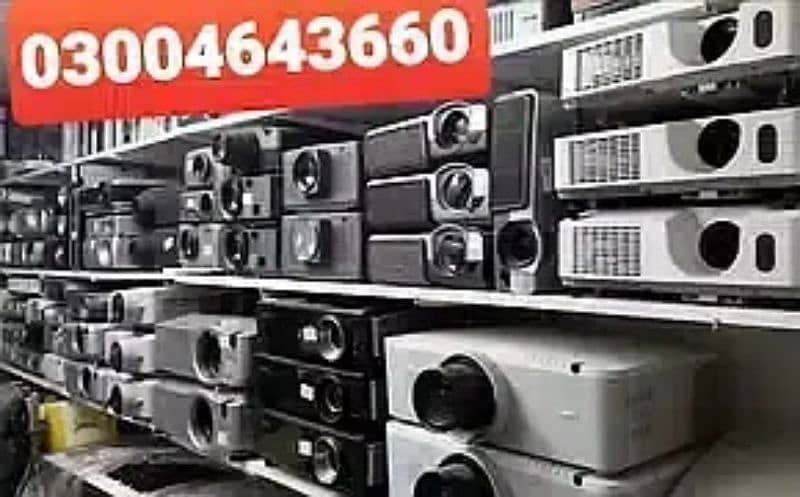 High Quality Projectors On Rental available 9