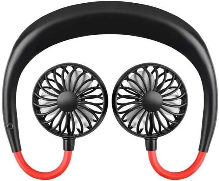 multicolor foldable neck fan 2