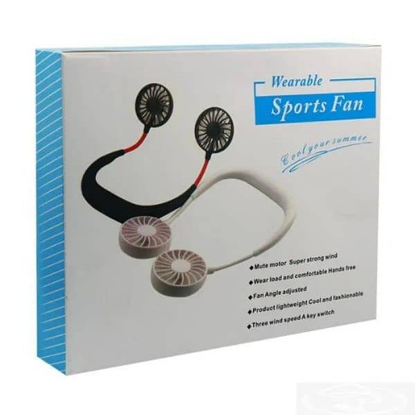 multicolor foldable neck fan 3