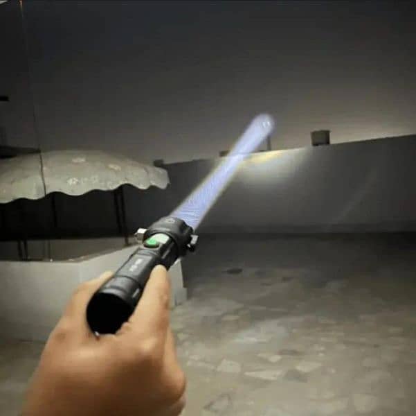 Usb Rechargeable Led Flashlight 1