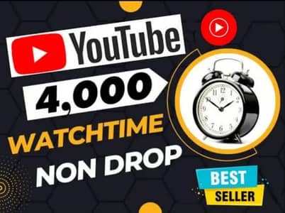 YouTube Watch Time Non Drop