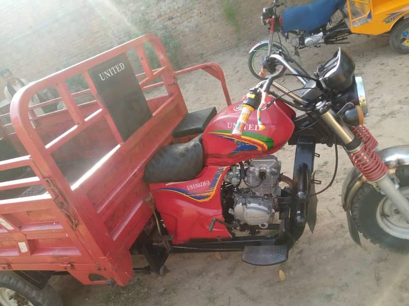 United Loader Rickshaw 2020 Model – Excellent Condition for Sale 8