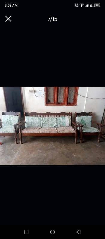 7 seater sofa set . 0