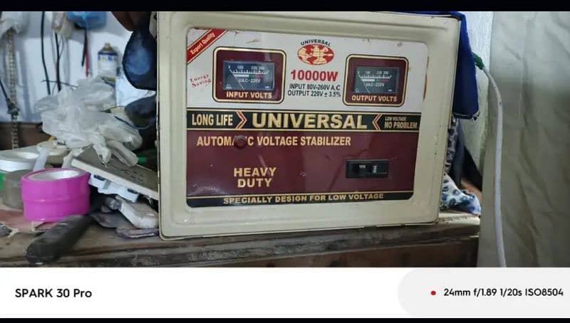 10 kw stabilizer pure copper staplizer 0