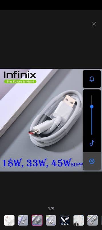Infinix cable type c and android both are available 1