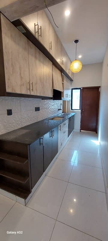 2 Bed DD Beautiful WEST OPEN Portion For Sale In PECHS 3