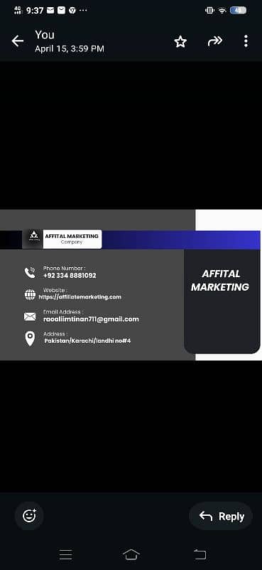 contact writing 10
