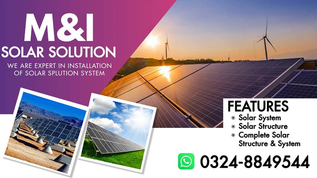 Solar System | Solar Installation | Solar Complete Solution| Structure 0