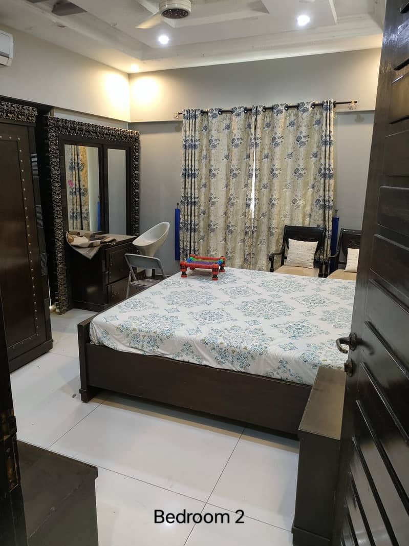 Beautiful 4 Bed Drawing Lounge Corner Facing Appartment 13