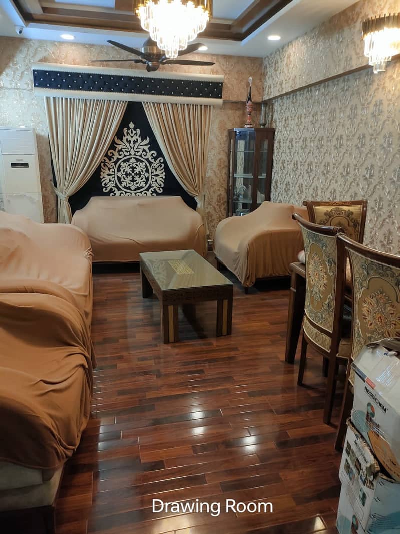 Beautiful 4 Bed Drawing Lounge Corner Facing Appartment 29