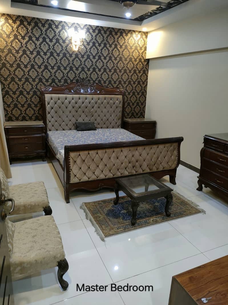 Beautiful 4 Bed Drawing Lounge Corner Facing Appartment 32