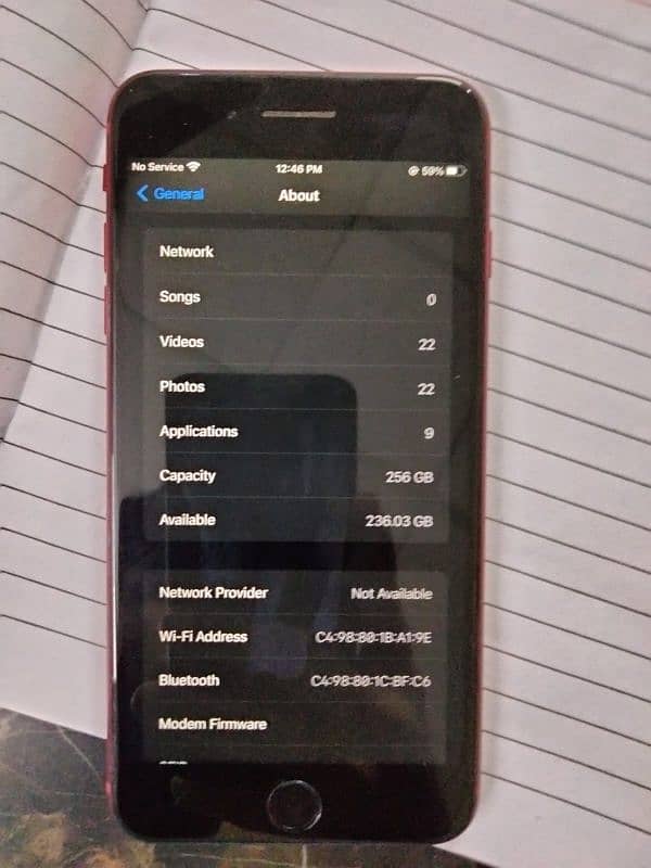 Iphone 8 plus 256GB 19000 6