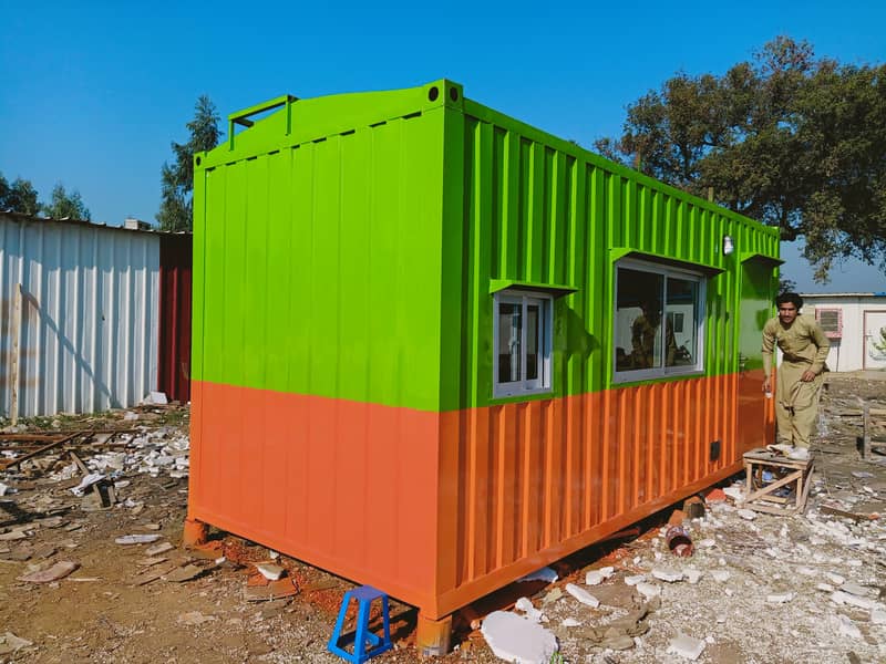 shipping container office container prefab portable cabin cafe cabins 9