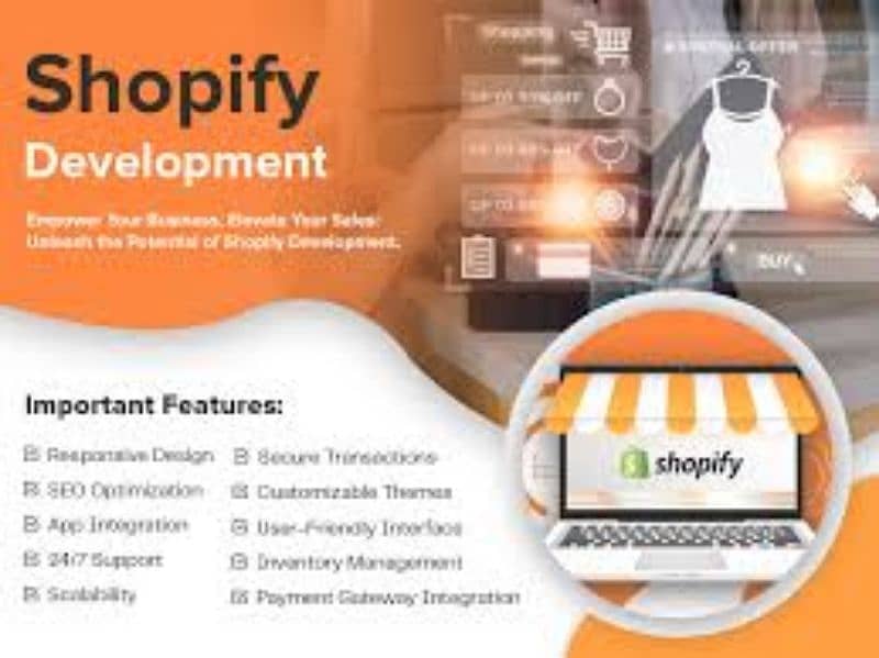 Shopify Shop Development. 0