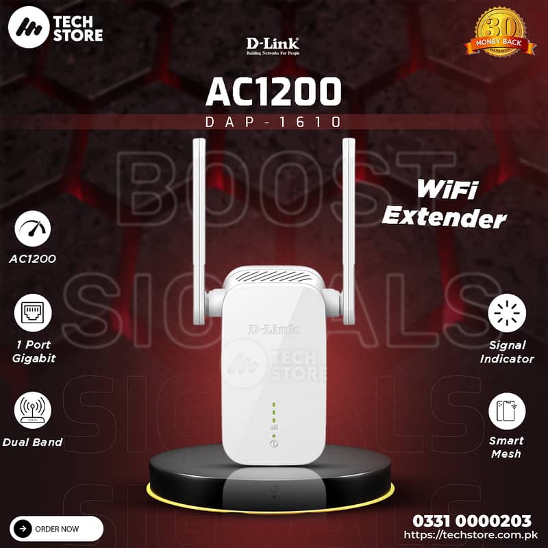Dlink DAP-1610 AC1200 Dual-Band Wi-Fi Access Point (Renewed) 0