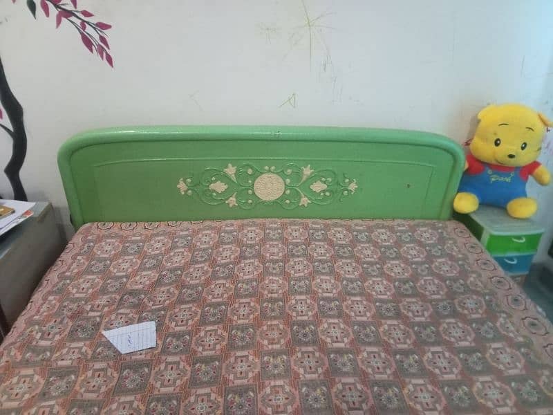 double bed with mattress 1