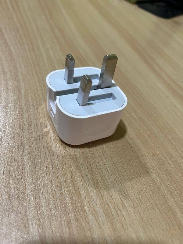 apple 20 watts original charger with mercantile box and receipt 2