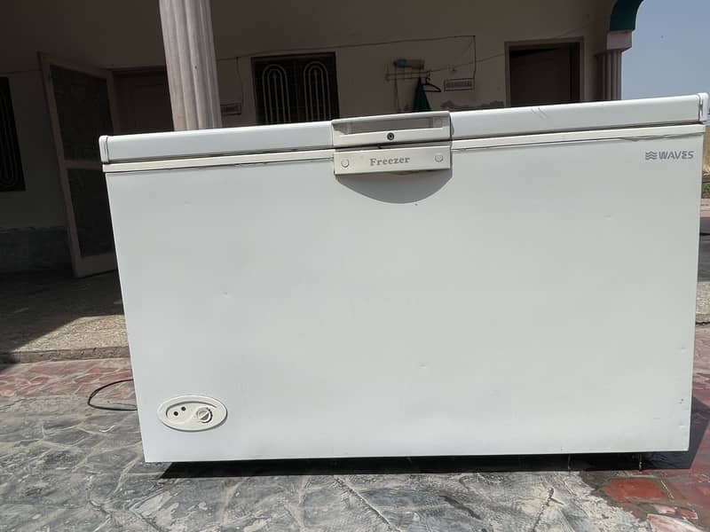 Waves company freezer available 2 year used 0