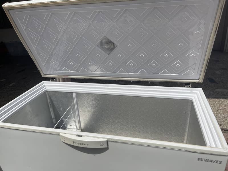 Waves company freezer available 2 year used 4