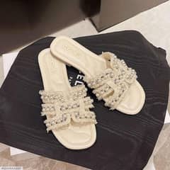 2024 Summer New Style Fragrant Style Flat Slippers Women's