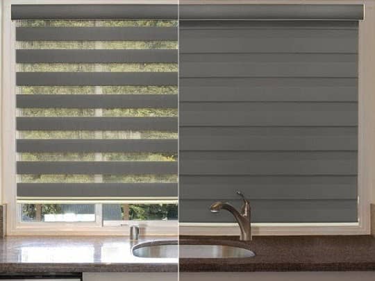 Blackout blinds Remote control curtains Window Blinds Roller Blinds 2