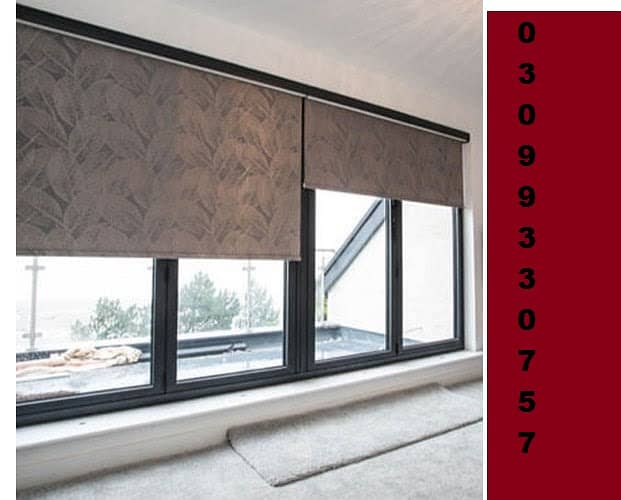 Blackout blinds Remote control curtains Window Blinds Roller Blinds 6
