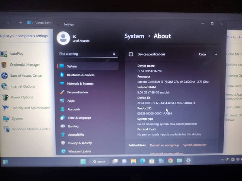 HP core i5 7th generation elitebook ha keyboard not working 4