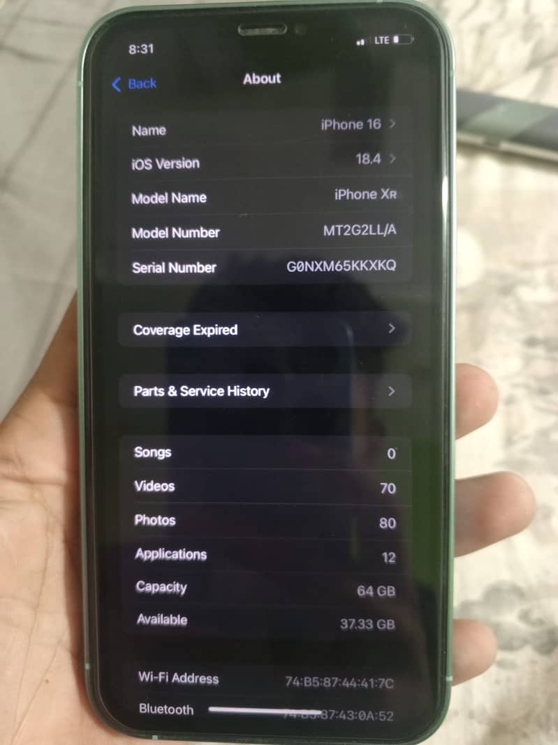 Iphone xr convert into 16 read add 0