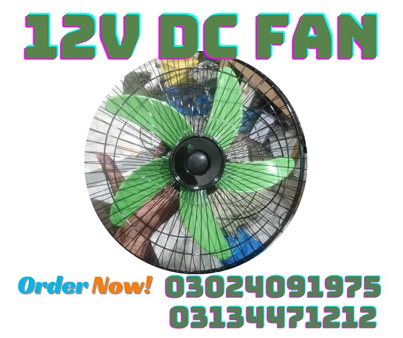 DC 12V BRACKET / TABLE FAN IN COPPER (03024091975) 1