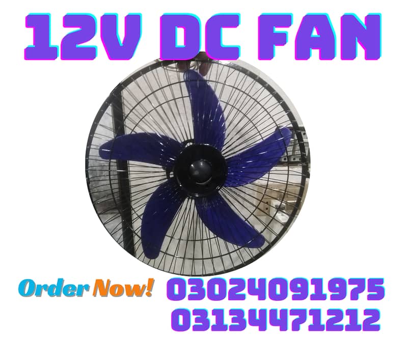 DC 12V BRACKET / TABLE FAN IN COPPER (03024091975) 2
