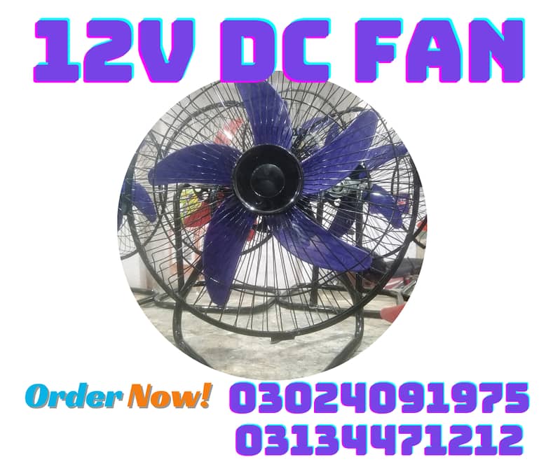 DC 12V BRACKET / TABLE FAN IN COPPER (03024091975) 5