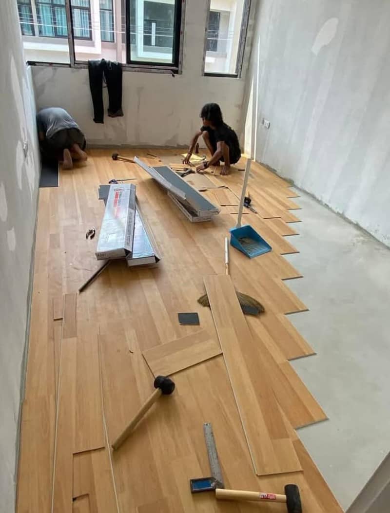 Wooden floor - flooring - Laminated wood floor - solid flooring 16