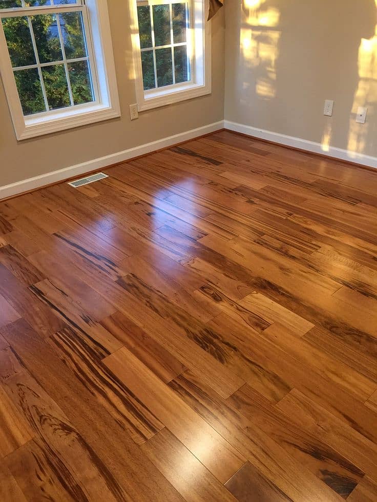 Wooden floor - flooring - Laminated wood floor - solid flooring 3