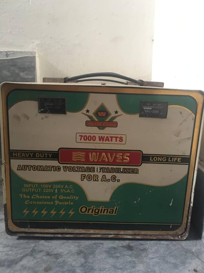 Voltage Stabilizer - WAVES  (7000 Watts) 0