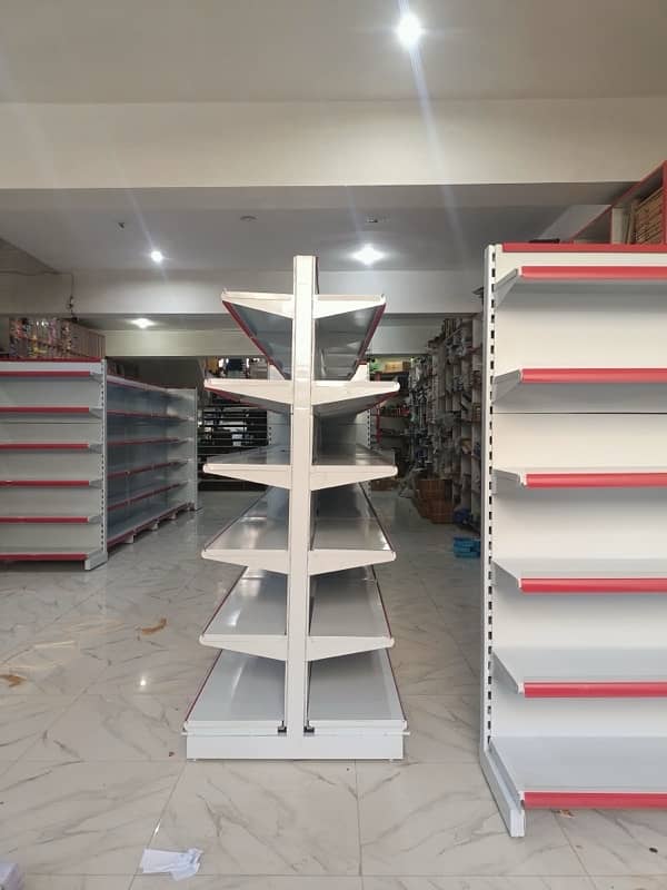 Grocery Rack/Mart Rack/Iron Shelf Rack/Used Rack/Gondola Rack For Sale 9
