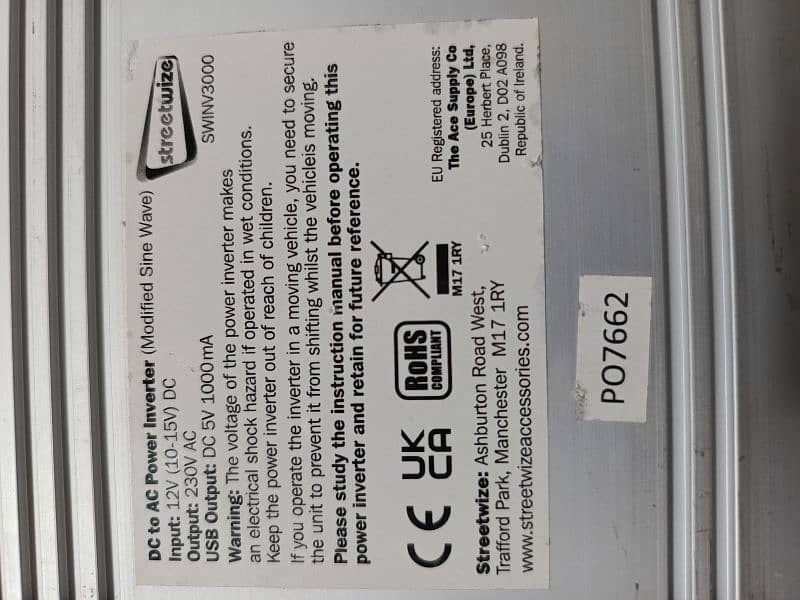 sine wave original inverter 3 kv 3