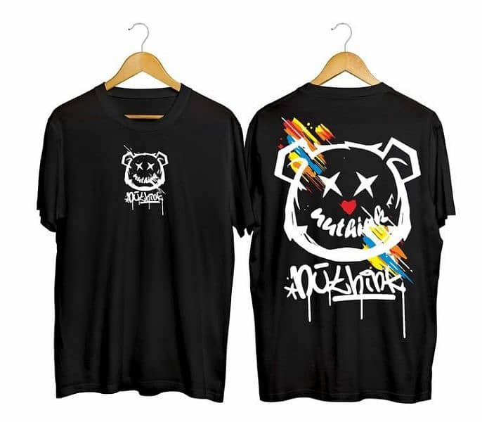 Dropshoulder t shirt branded Causal Bell 1