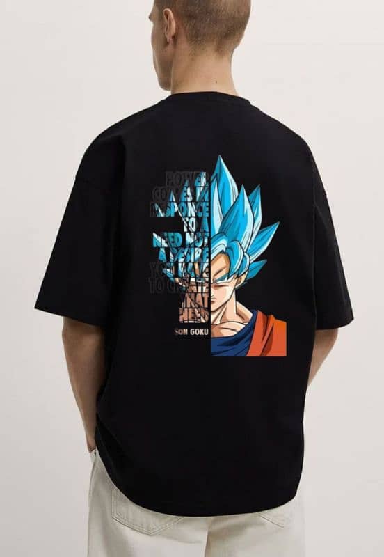 Dropshoulder t shirt branded Causal Bell 6