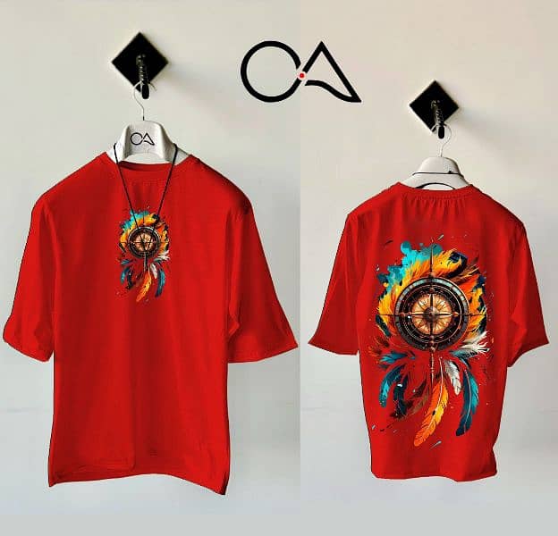Dropshoulder t shirt branded Causal Bell 8