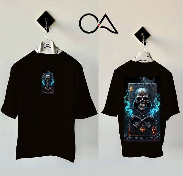 Dropshoulder t shirt branded Causal Bell 9