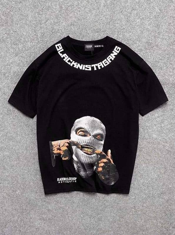 Dropshoulder t shirt branded Causal Bell 10