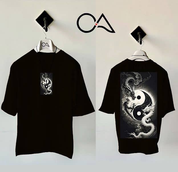 Dropshoulder t shirt branded Causal Bell 11
