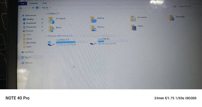 Laptop core i5, 7th gen 1
