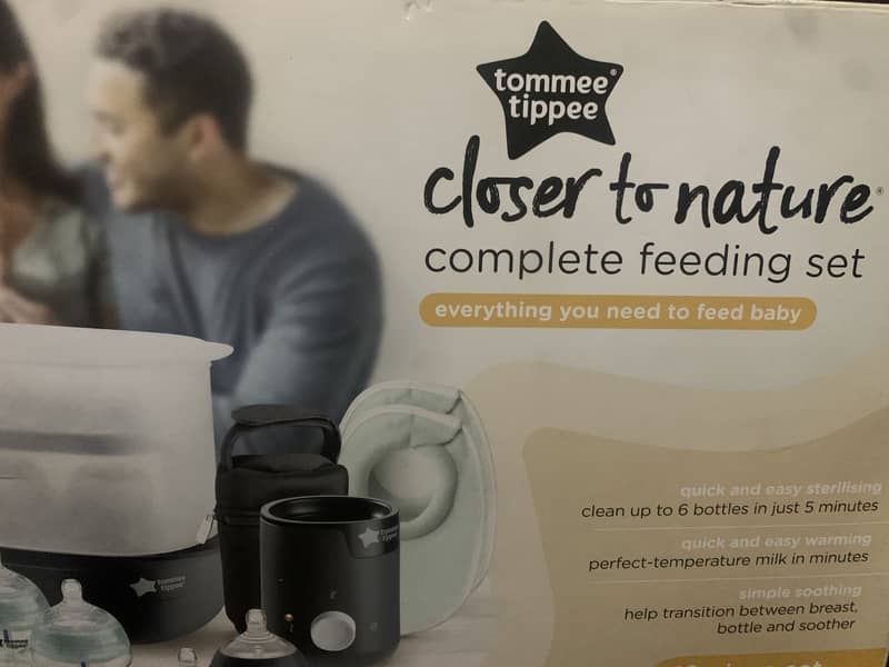 Tommee Tippee - Complete Feeding Set Black 0